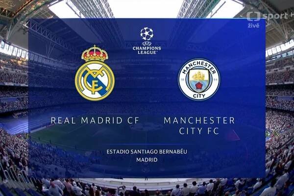 Sestřih utkání Real Madrid – Manchester City
