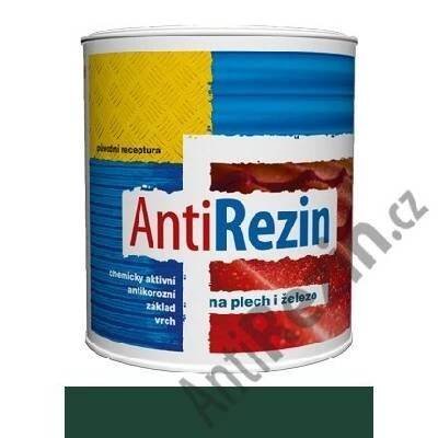Antirezin AntiRezin - Břidlicová (zeleno-šedá) - 9 l. - barva na rez plechový obal