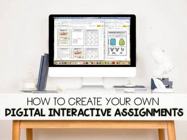 How To Create Digital Interactive Assignments with Google Slides