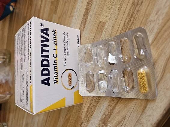 Additiva Vitamin C + zinek: Posilte svou imunitu s účinnou podporou | Happy Baby