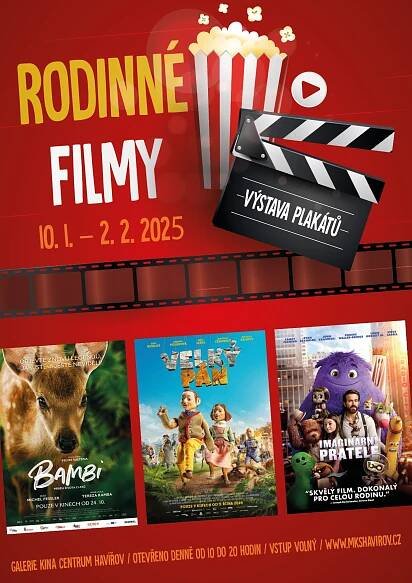 RODINNÉ FILMY – výstava plakátů – Městské kulturní středisko Havířov
