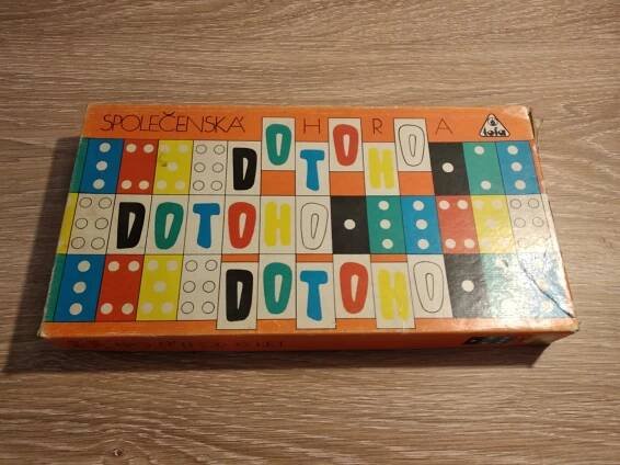 Stará stolní hra DO TOHO - TOFA Semily. - Starožitnosti a umění