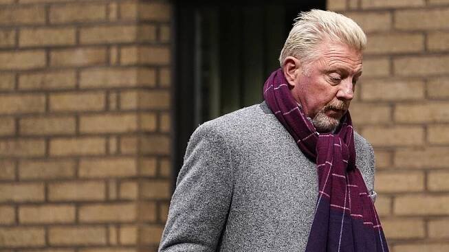 Boris Becker míří k londýnskému soudu.