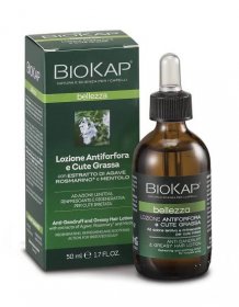 BELLEZZA lotion proti lupům pro mastící se vlasy - BioKapR