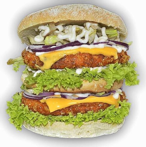 Double Chicken-Burger