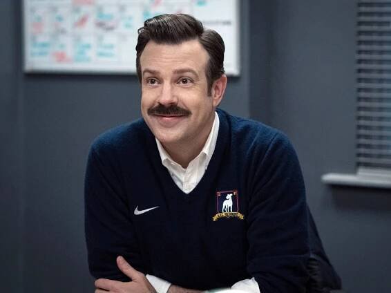 TED LASSO, Jason Sudeikis, 'La Locker Room Aux Folles', (Season 3, ep. 309, aired May 10, 2023).