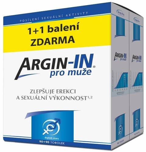Argin-IN pro muže 2x90 tobolek 1+1 zdarma