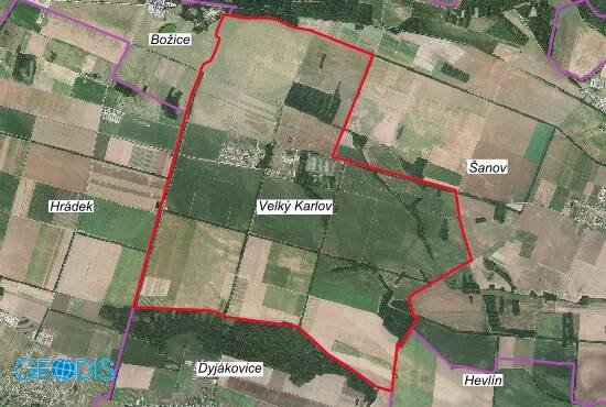 GIS ORP Znojmo - Územní plány