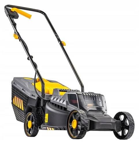 Akumulátorová sekačka na trávu trávy 32 cm 30 l 4 AH nabíječka 2x AKU
