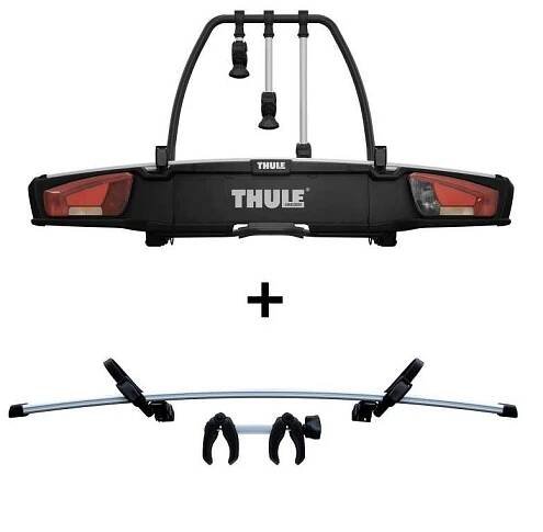 Nosič kol na tažné zařízení Thule VeloSpace XT3 939 + adaptér 9381 pro 4 kolo | Pneuservis Florýk