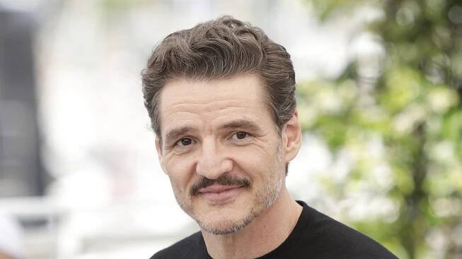 Pedro Pascal at a photo call.