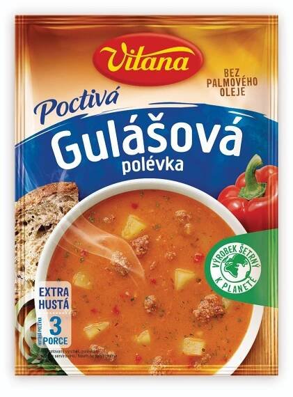 Vitana Poctivá gulášová polévka 97g