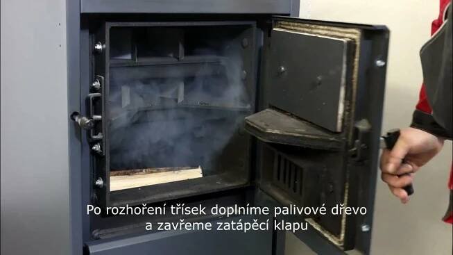 VIAFLAMES W22 ECO Instruktážní video zátop v kotli