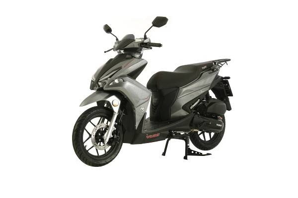 Yuki 125i Via - šedá