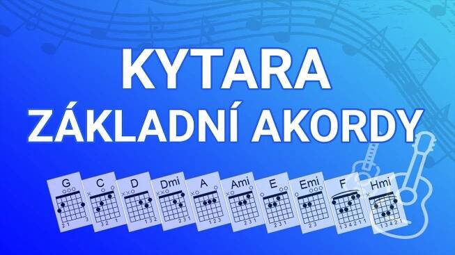 YouSongs.cz - kytara, základní akordy