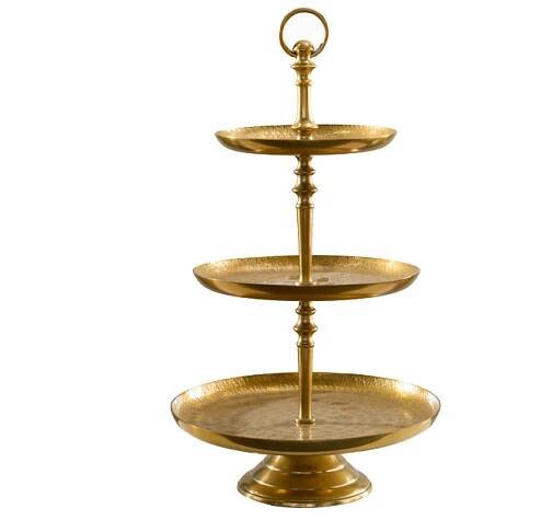 Servírovací podnos - Orient, zlatý 50 cm - cessari.cz