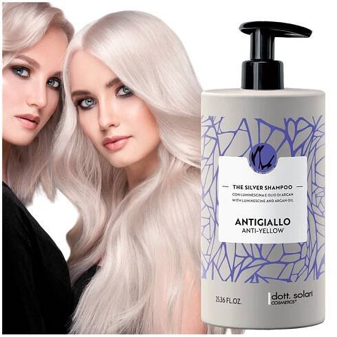 Stříbrný šampon na melírované vlasy Silver 750ml