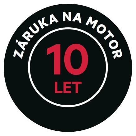 Záruka 10 let na motor spotřebičů AEG