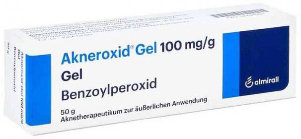 Akneroxid 10% 100 mg/g gel 50 g