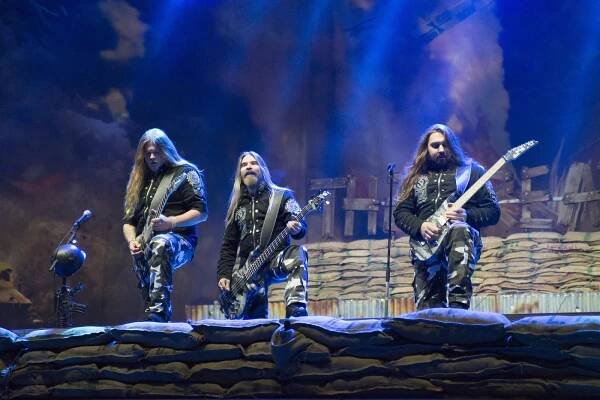 PODÍVEJTE SE: Sabaton se představil v amfiteátru