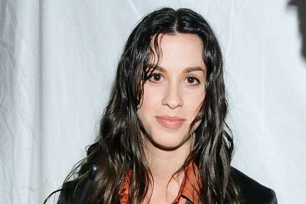 Alanis Morissette during 1995 MTV Video Music Awards Show at Radio City Music Hall in New York City, New York, United States. 