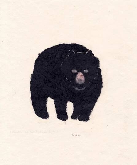 animal portrait i“ iru “ | ado(makiko watanabe) homepage