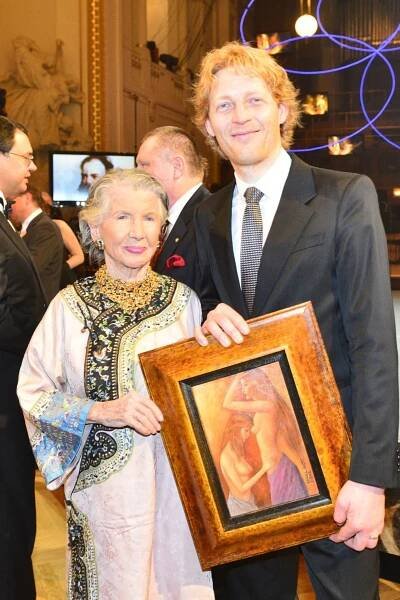 Na aukci obrazů se sběratelem umění Karlem Janečkem