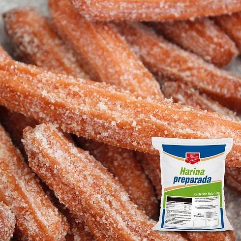 Harina para churros Tres Estrellas