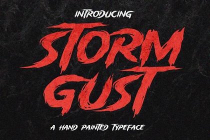 Storm Gust Font Free Download