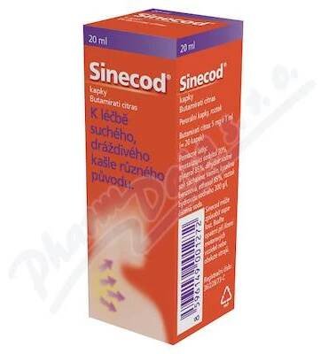 Sinecod 5mg/g por.gtt.sol.1x20ml CZ