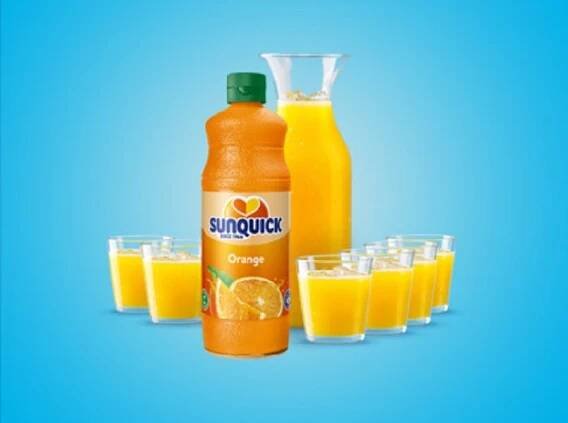 SUNQUICK ovocný koncentrát pomeranč 580 ml