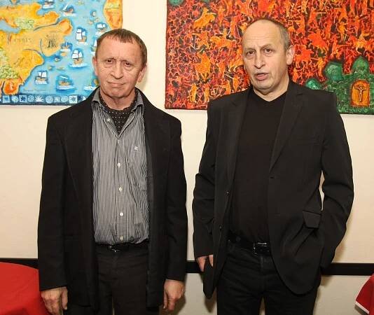 Jan Kraus s bratrem Ivanem. 