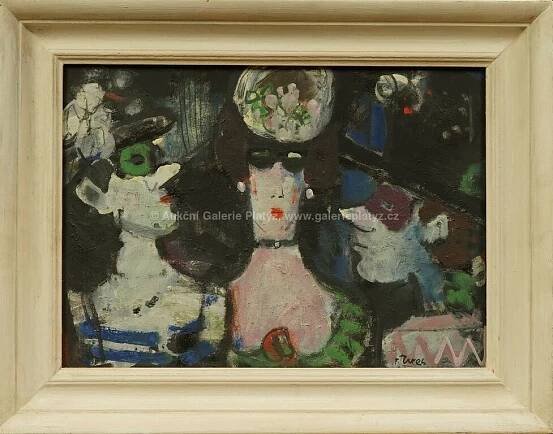 František Turek - Komedie del arte - Aukční Galerie Platýz