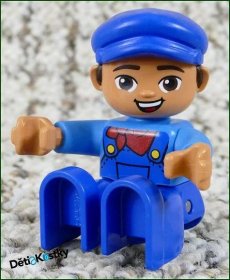 Lego® Duplo® Figurka v Modrých Montérkách