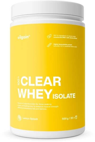 Vilgain Clear Whey Isolate 500 g lemon splash