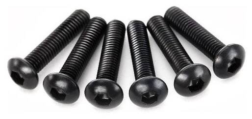 (TRA2593) Traxxas šroub imbus válcová hlava M3x14mm (6ks)
