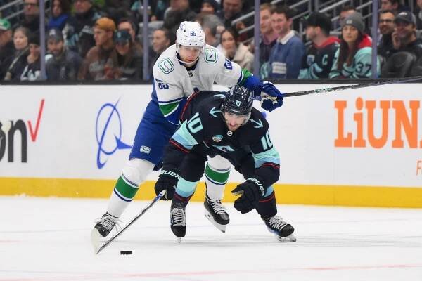 NHL: Vancouver Canucks at Seattle Kraken
