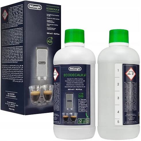 ECODECALK ODVÁPŇOVAČ PRO KÁVOVARY DELONGHI 500 ml OCHRANA KÁVOVARU