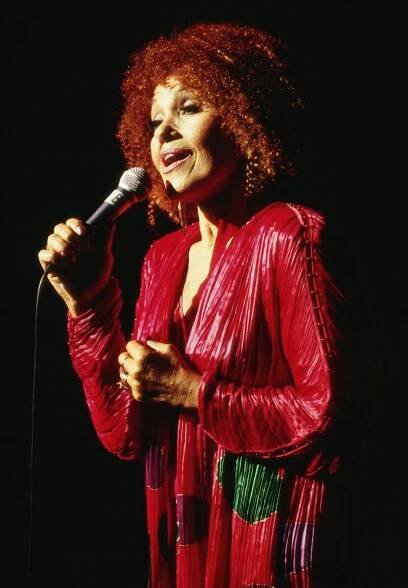 English singer Cleo Laine performs live on stage during a concert for BBC Radio Music Live '95 in Birmingham, England in May 1995.