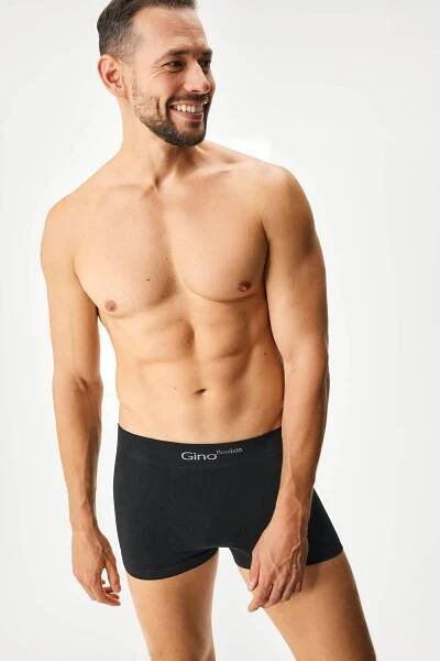 Všechna hodnocení - Bambusové boxerky Black bezešvé