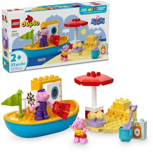 LEGO DUPLO - Prasátko Peppa a výlet na loďce