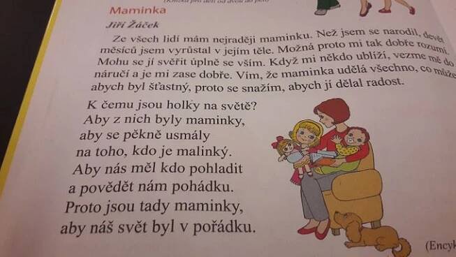 Žáček nesledoval určení životní role jedné skupině osob, nehledala bych v tom něco, co by mělo někoho urazit.