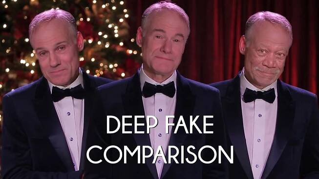 Deep Fake VFX - Deeper metrics of Christmas by Jim Meskimen