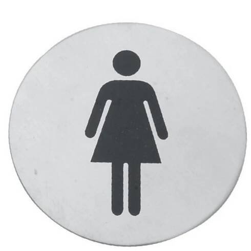 Cedulka na dveře WC Ženy 75 cm