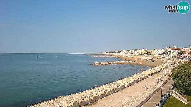 Webcam Caorle Ponente - Vue depuis les Marinai di Caorle