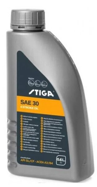 Olej motorový STIGA SAE 30 0,6 l