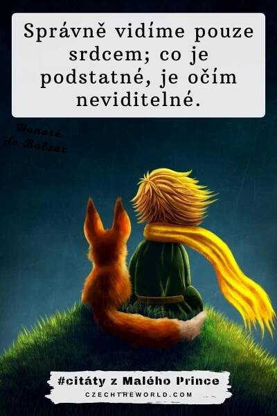 Citáty Malý Princ