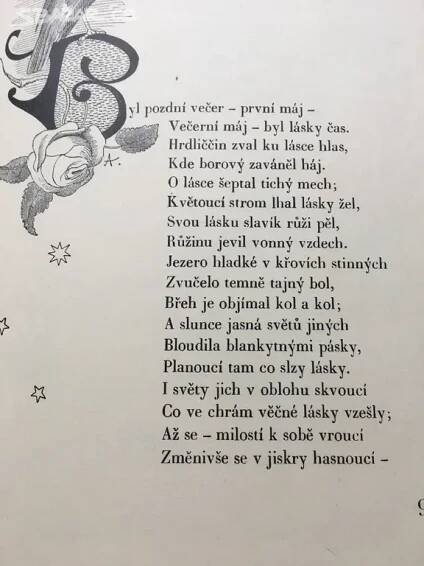 Karel Hynek Mácha - Máj Staré vydání