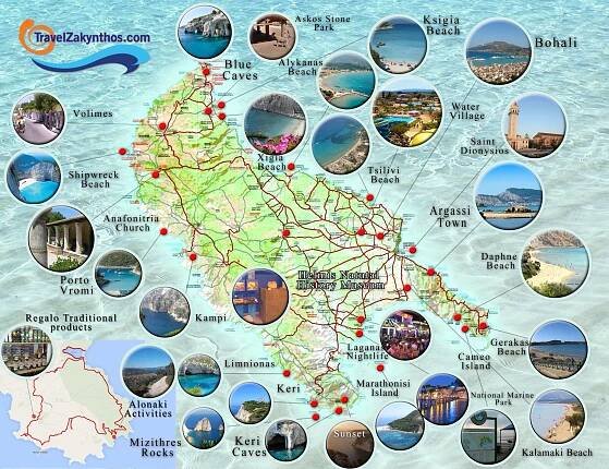 ZANTE MAP
