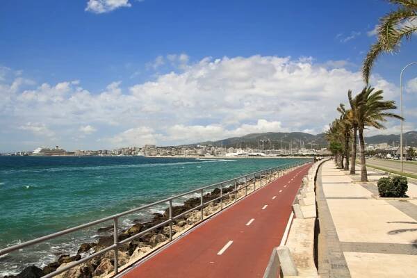 Promenade of Palma de Mallorca